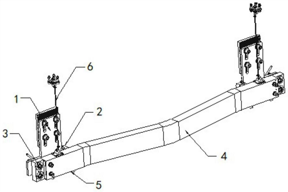 Urban rail train obstacle detection device