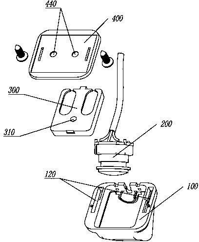 Automobile rear-view camera and assembling method thereof