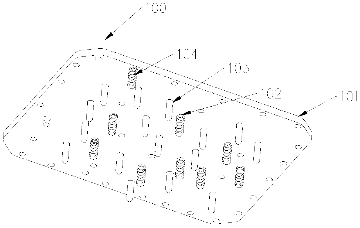 Design method of radio frequency cavity device and its cover plate and cover plate