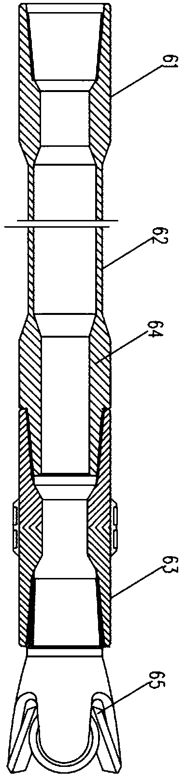 Petroleum exploration drilling tool