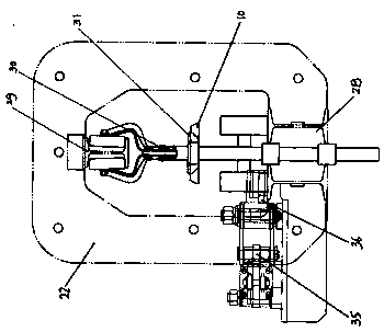 Heavy type catenary conveying system with moving machine