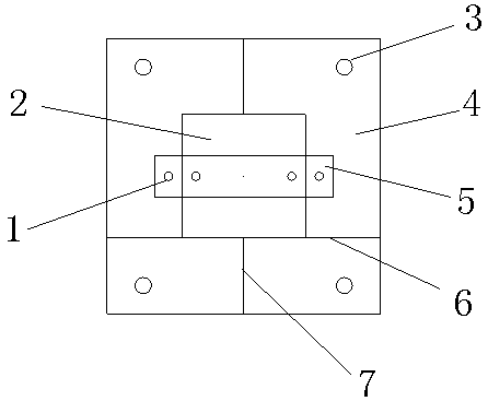 Method for installing electrical reserved wire box in secondary structure wall