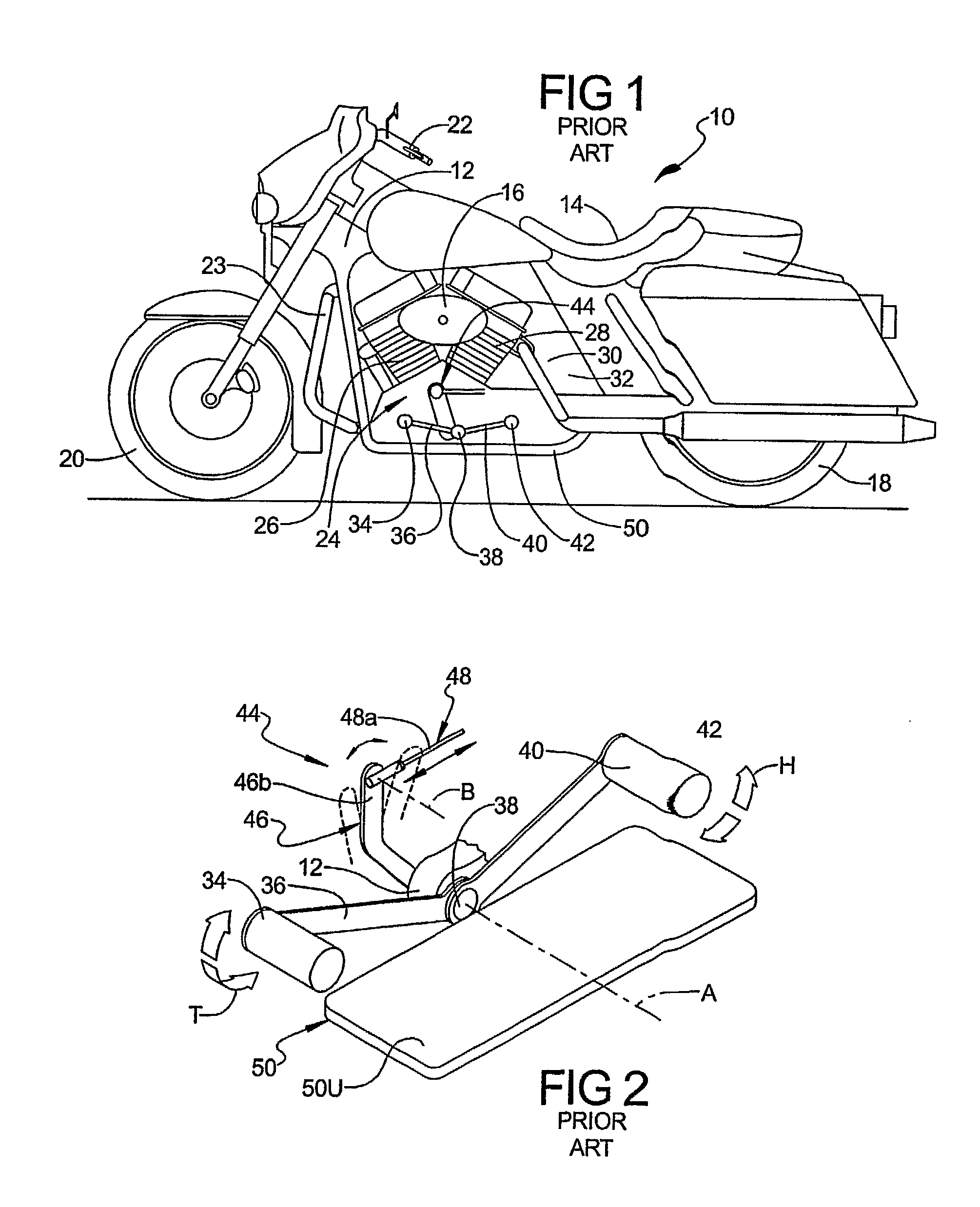 Motorcycle gear shift control