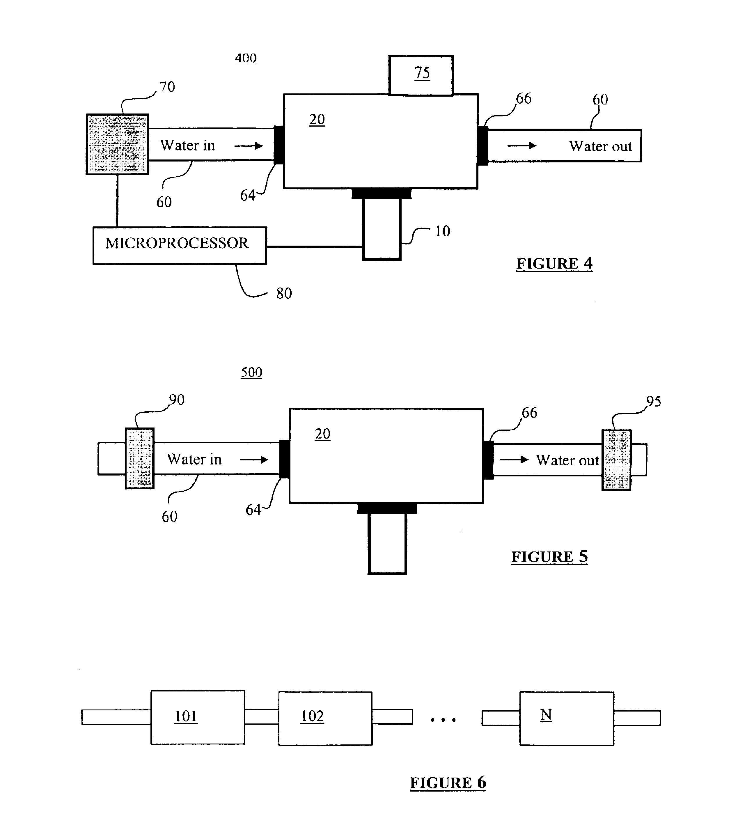 Laser water detection, treatment and notification systems and methods
