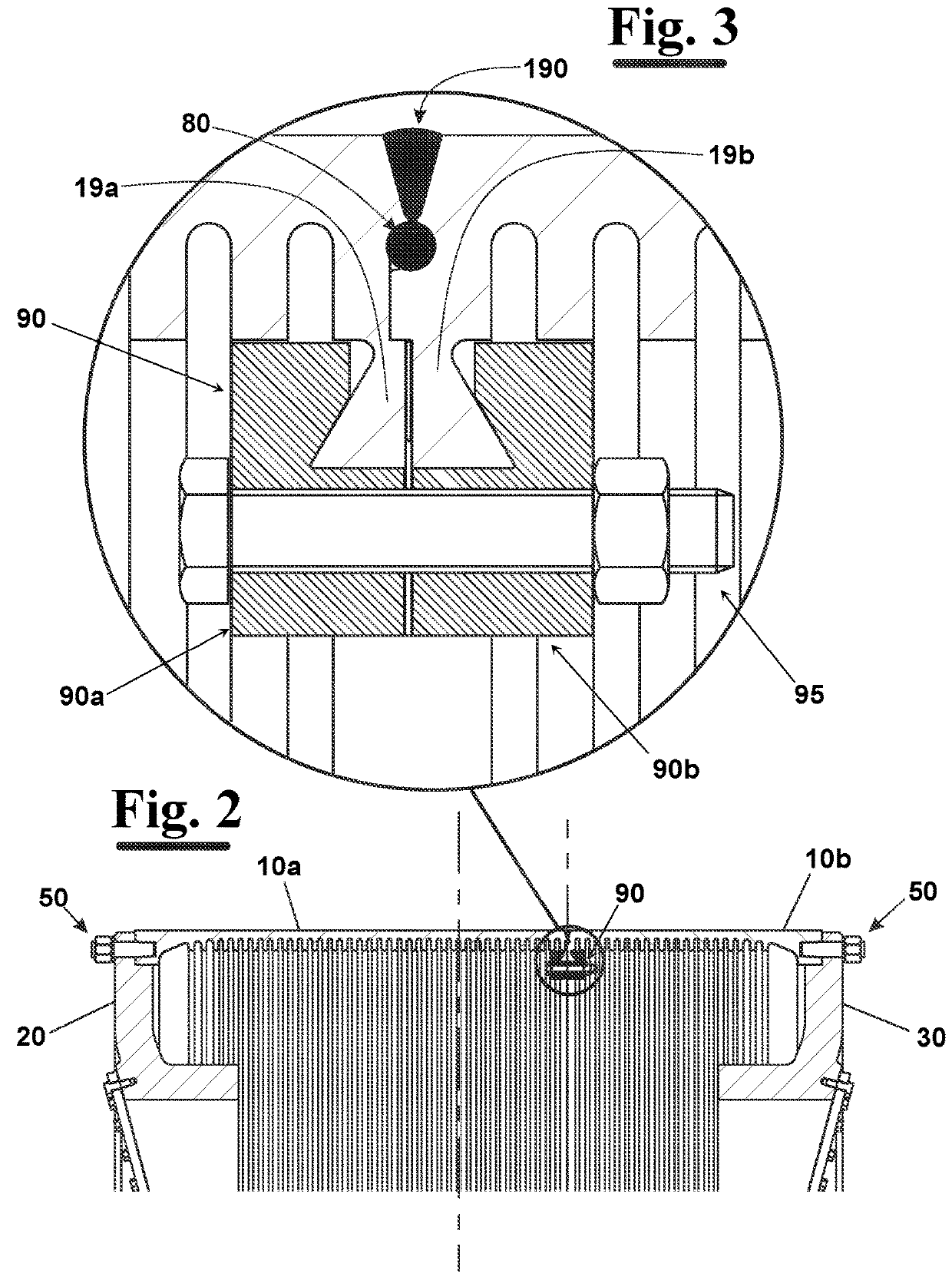 Method for assembling an improved yankee cylinder