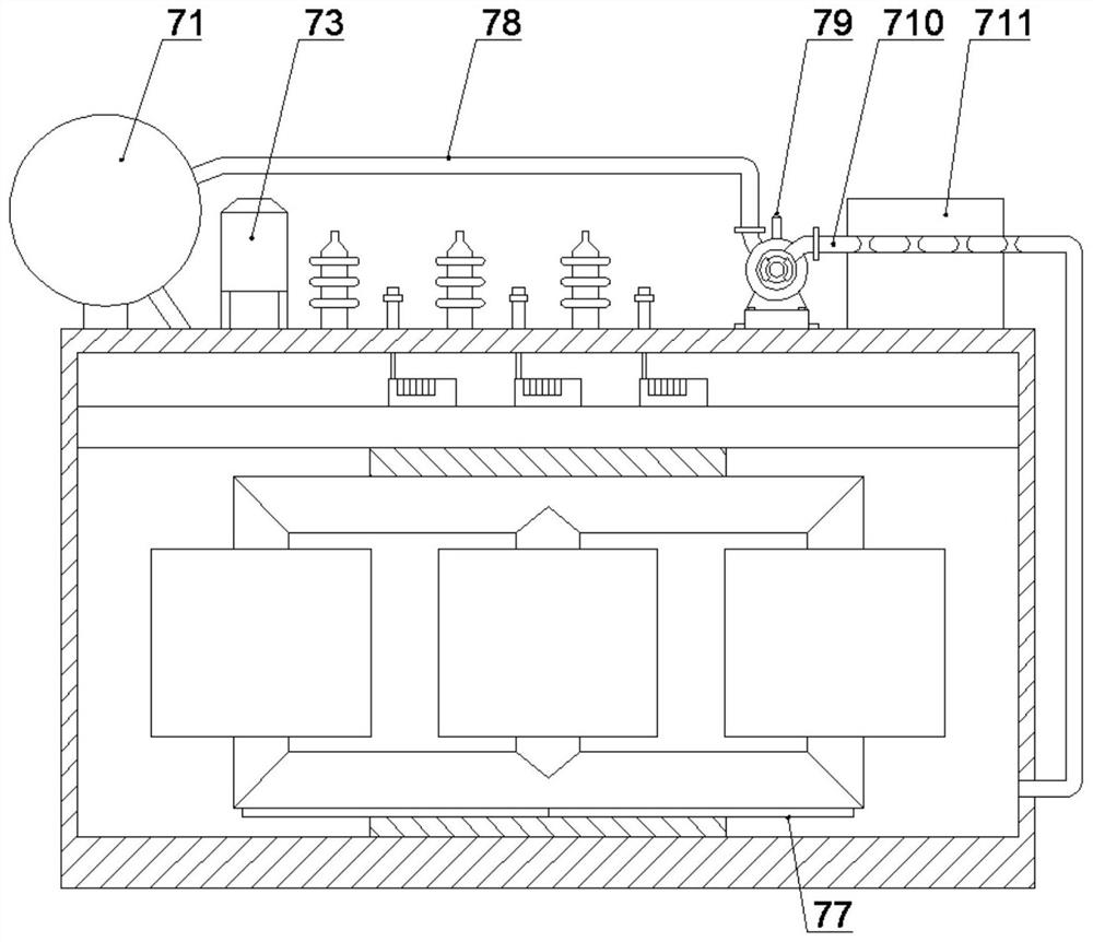 High-insulativity safety rectifier transformer and working method thereof