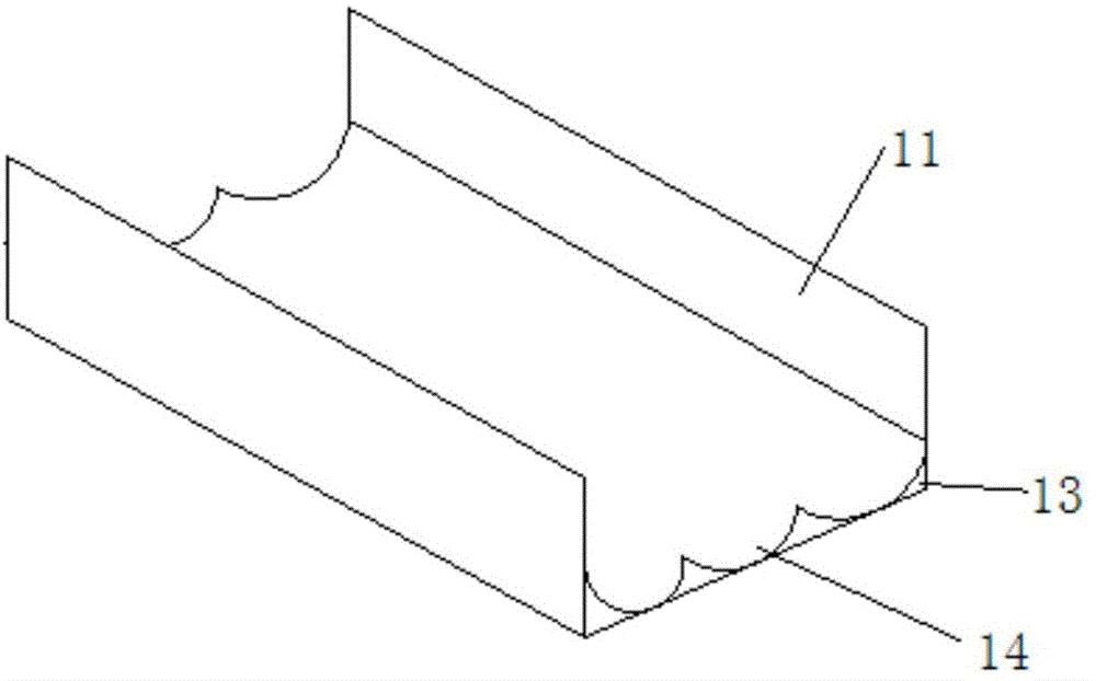 Rubber belt cooling production line