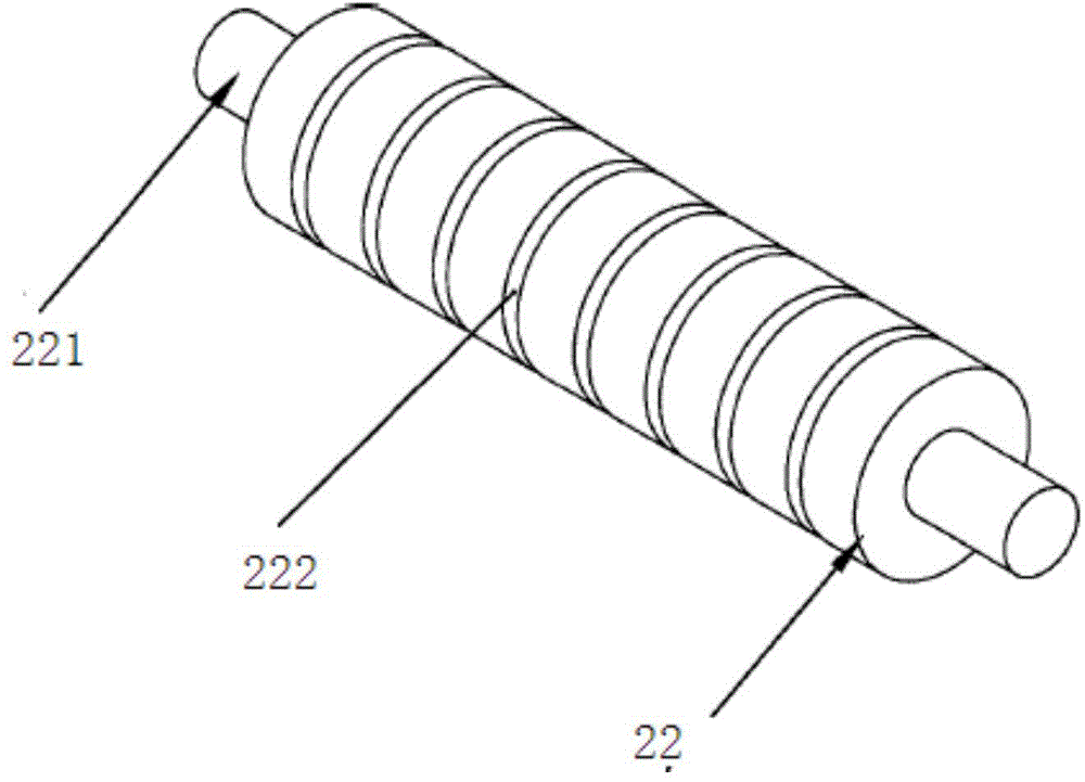 Rubber belt cooling production line