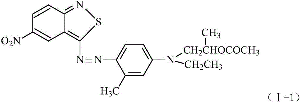 Benzisothiazole dye monomer compound, and intermediates, preparation method and application thereof
