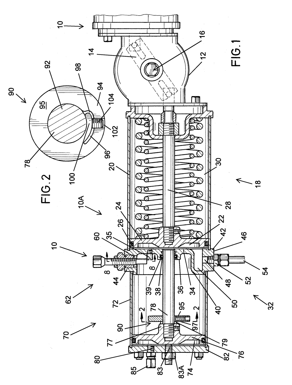 Actuator Assembly for Conducting Partial Stroke Testing