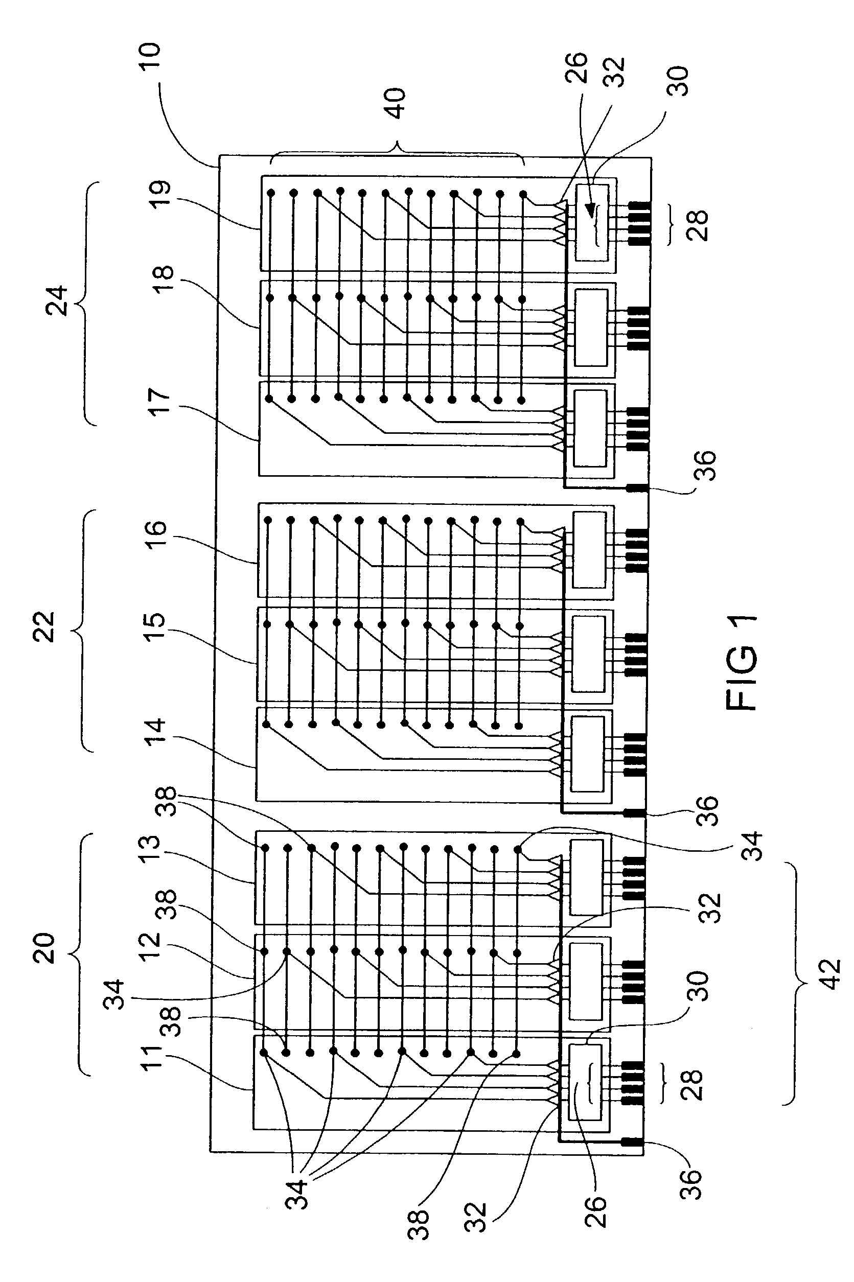 Device for supplying control signals to memory units, and a memory unit adapted thereto