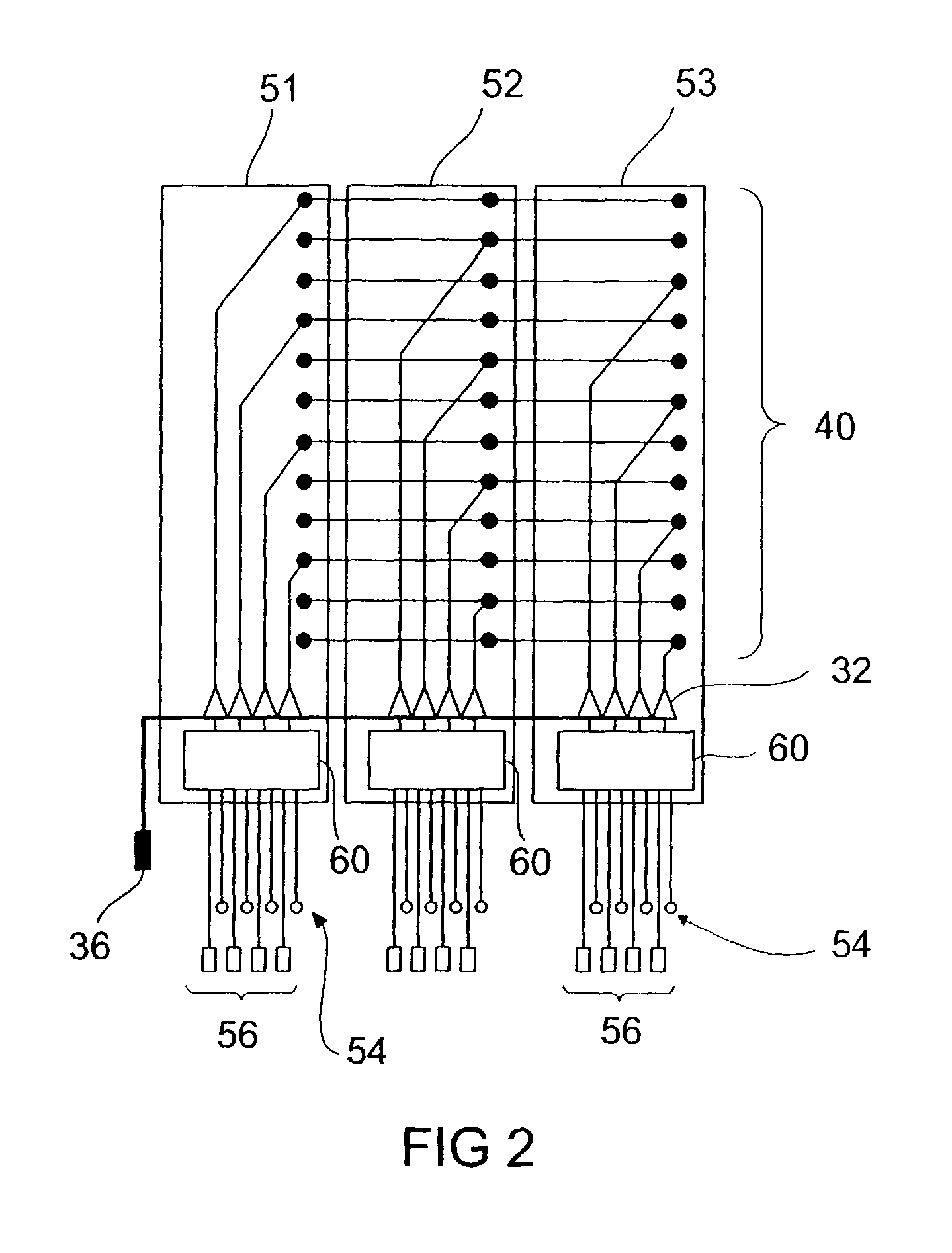 Device for supplying control signals to memory units, and a memory unit adapted thereto