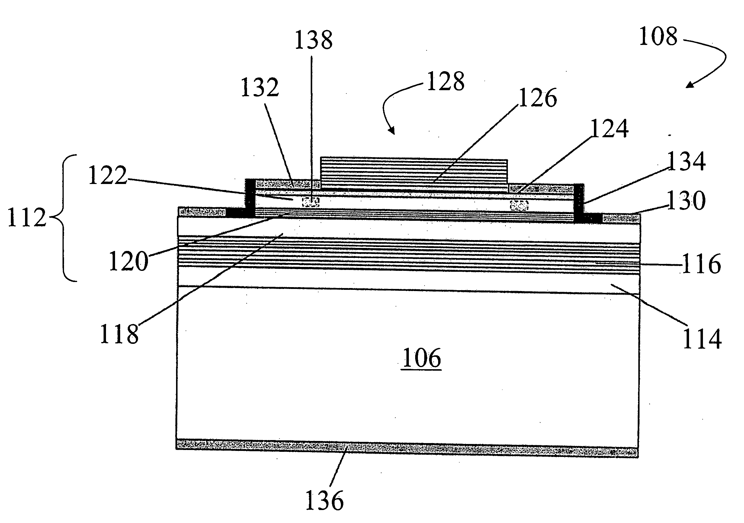 Resonant cavity light emitting devices and associated method