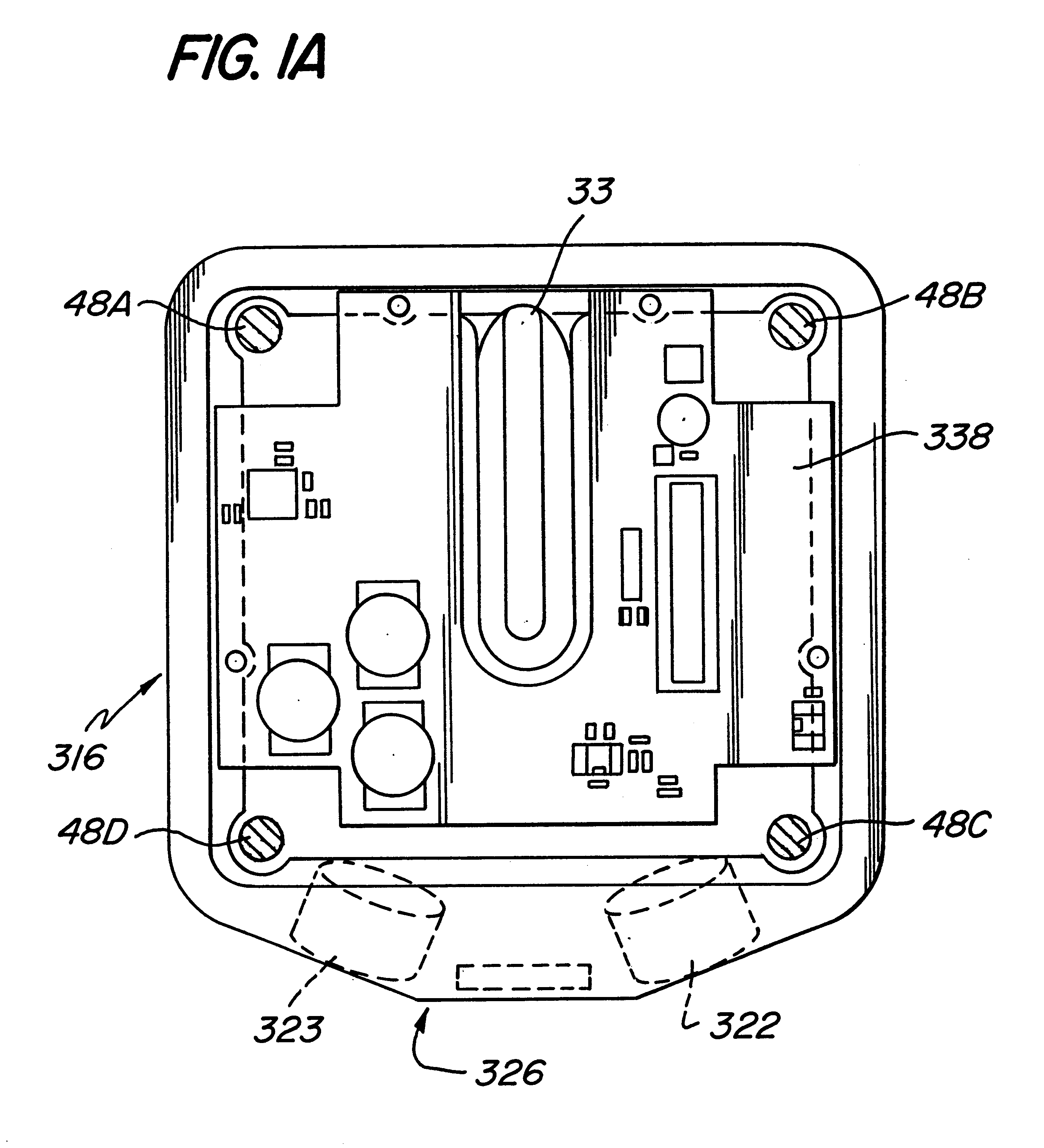 Vehicle-detecting unit for use with electronic parking meter