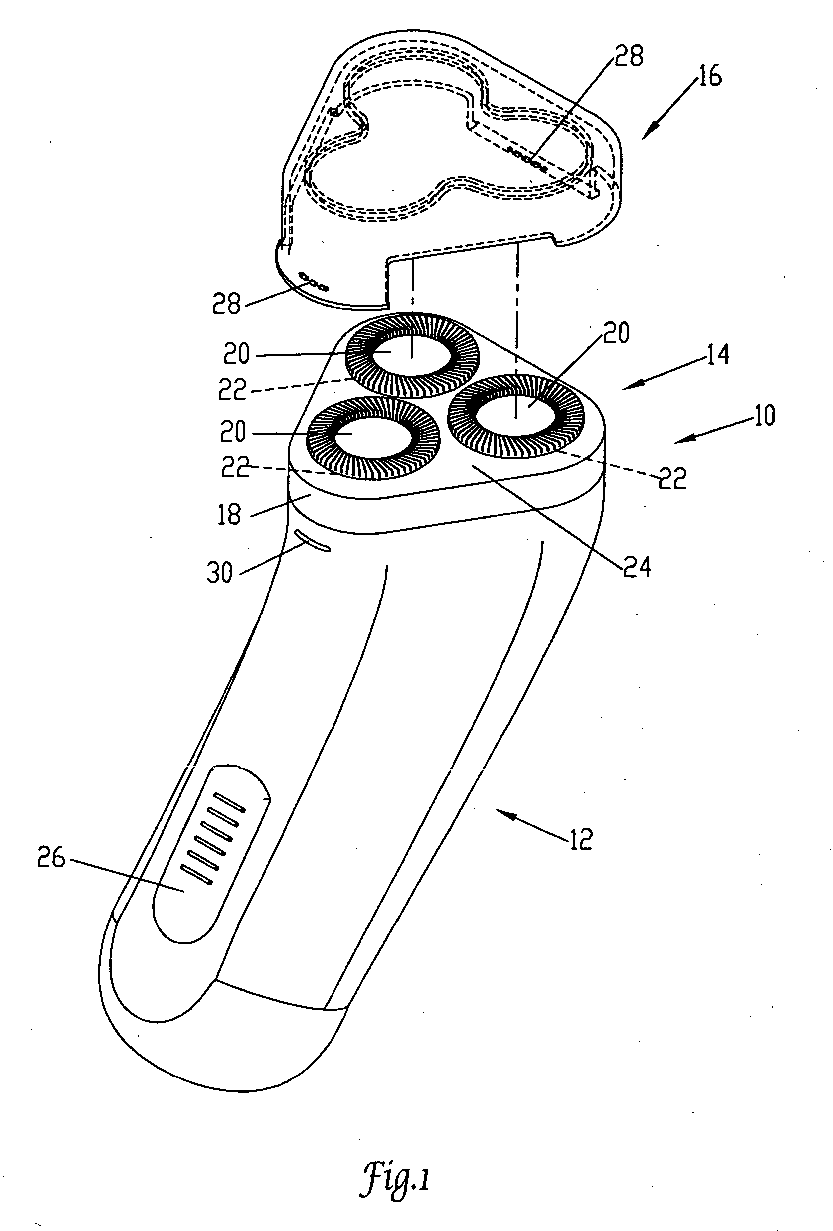 Blade sharpening for electric shavers