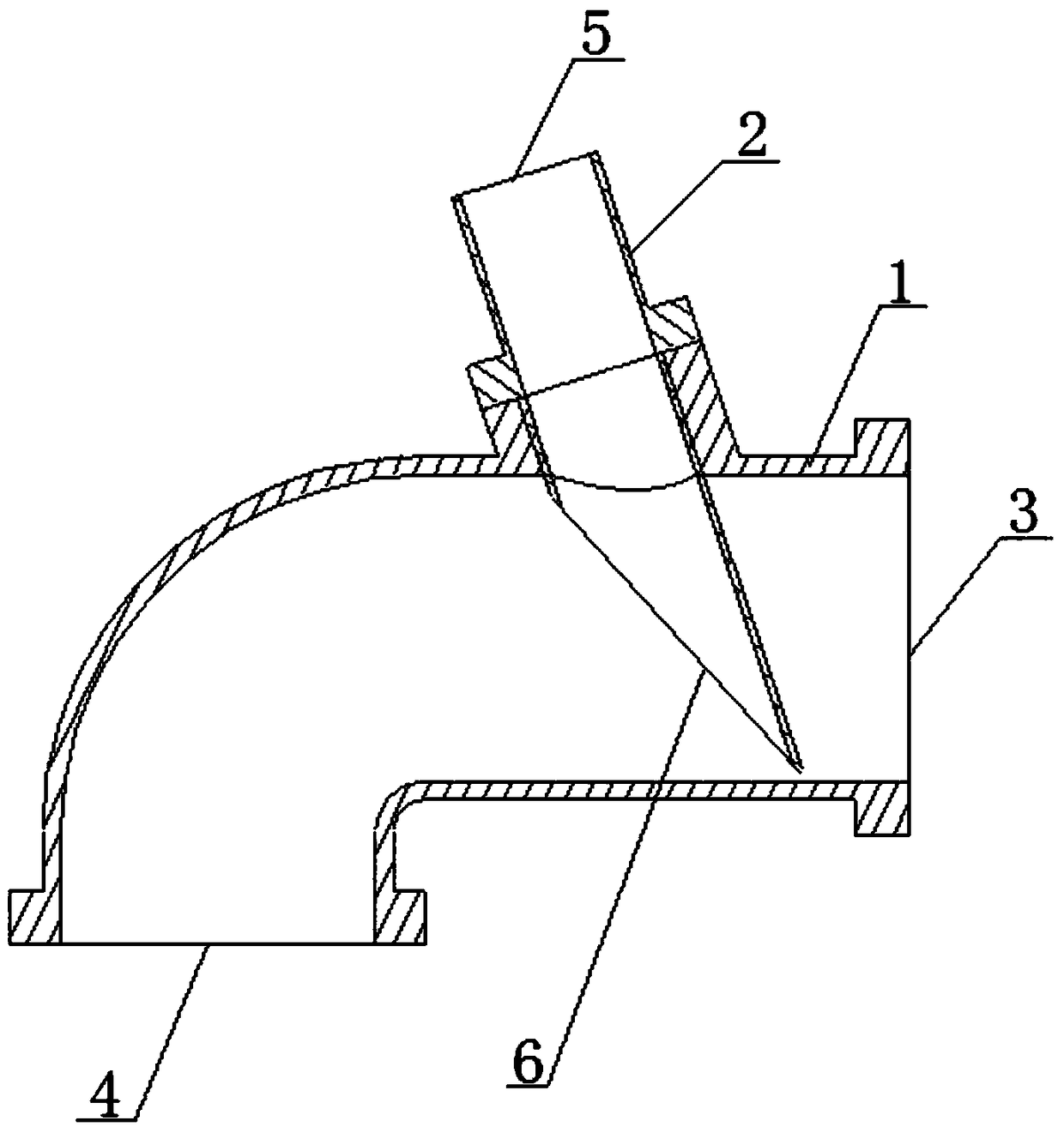 Simplified tube-shell type fluid mixer