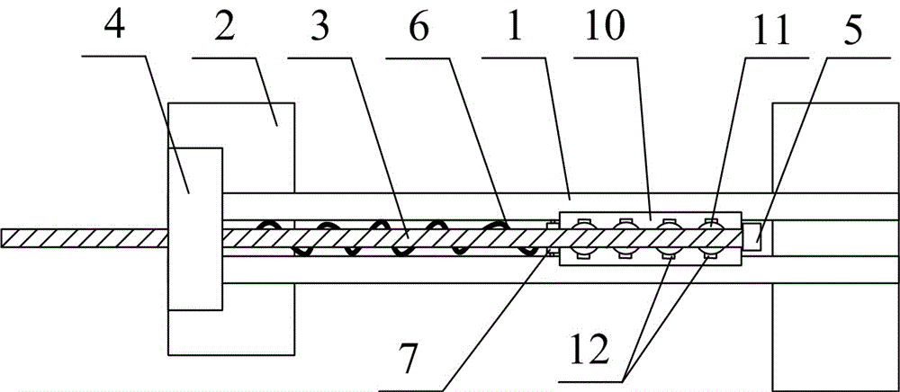 Cuvette top-driven pushing apparatus