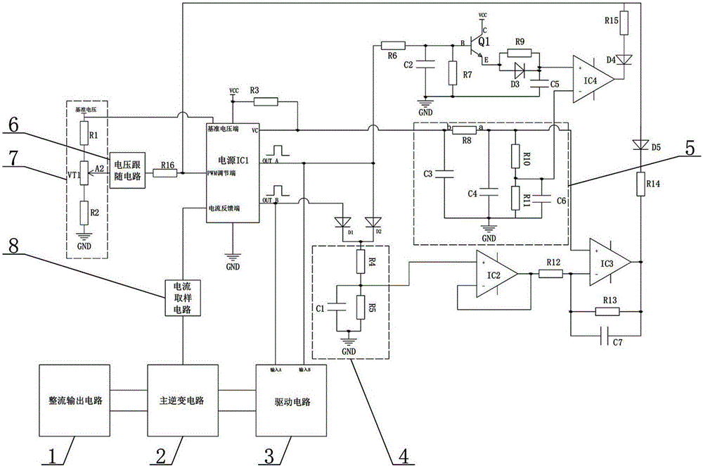 A Pulse Width Limiting Circuit for Inverter Power Supply