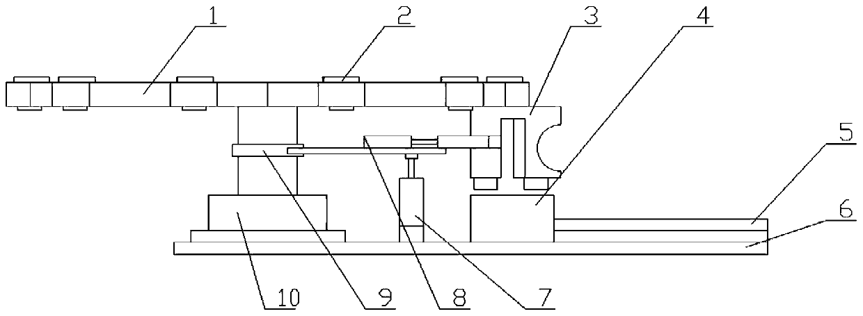 Automatic bending die changing device and method for segmented bending forming of multi-curvature elbows