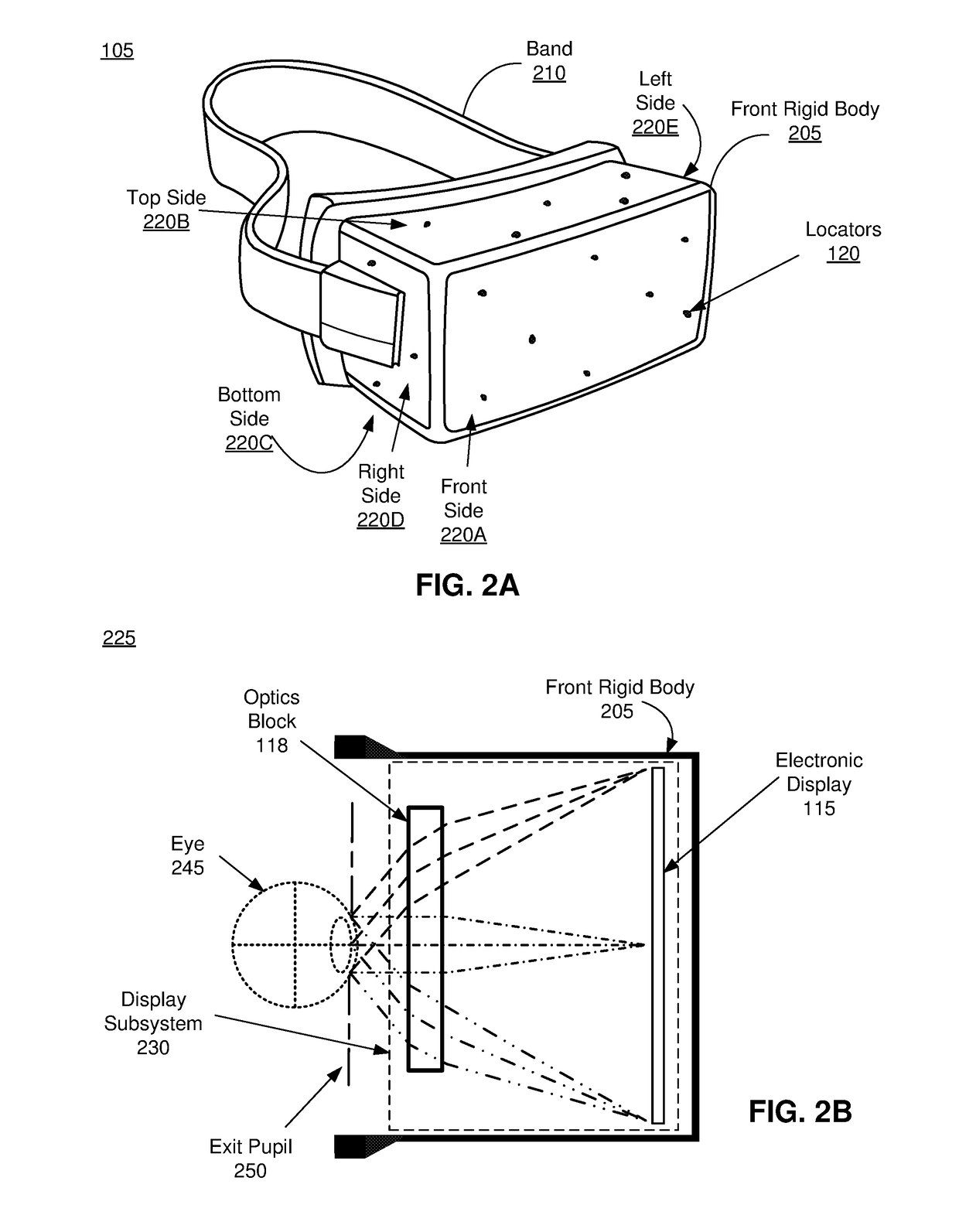 Aging compensation for virtual reality headset display device