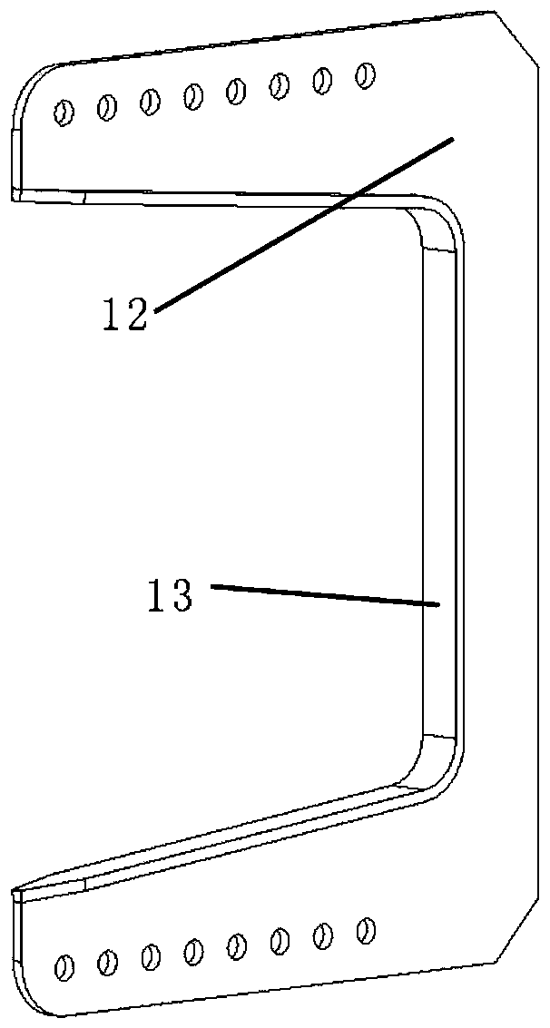 Lifting appliance for loading and unloading special vehicle balance elbow