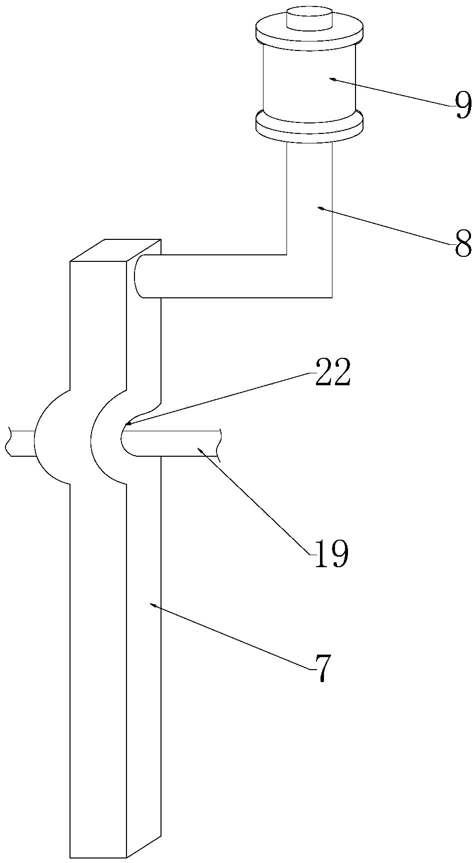 Electronic yarn tension meter for textiles