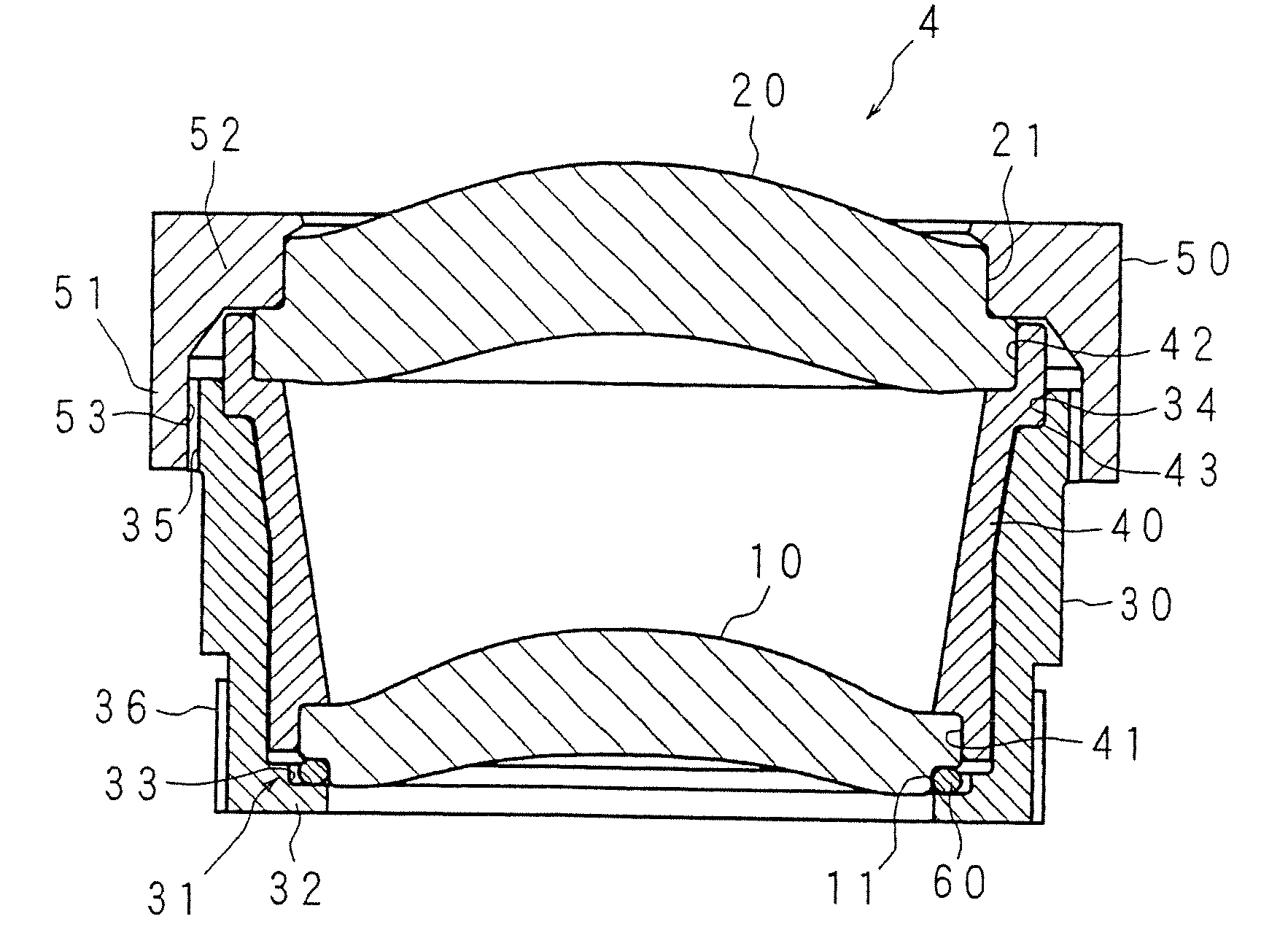 Lens unit and vehicle-mounted infrared lens unit