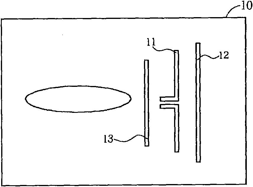 Double-frequency printing type yagi antenna