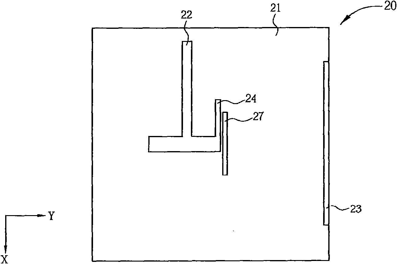 Double-frequency printing type yagi antenna
