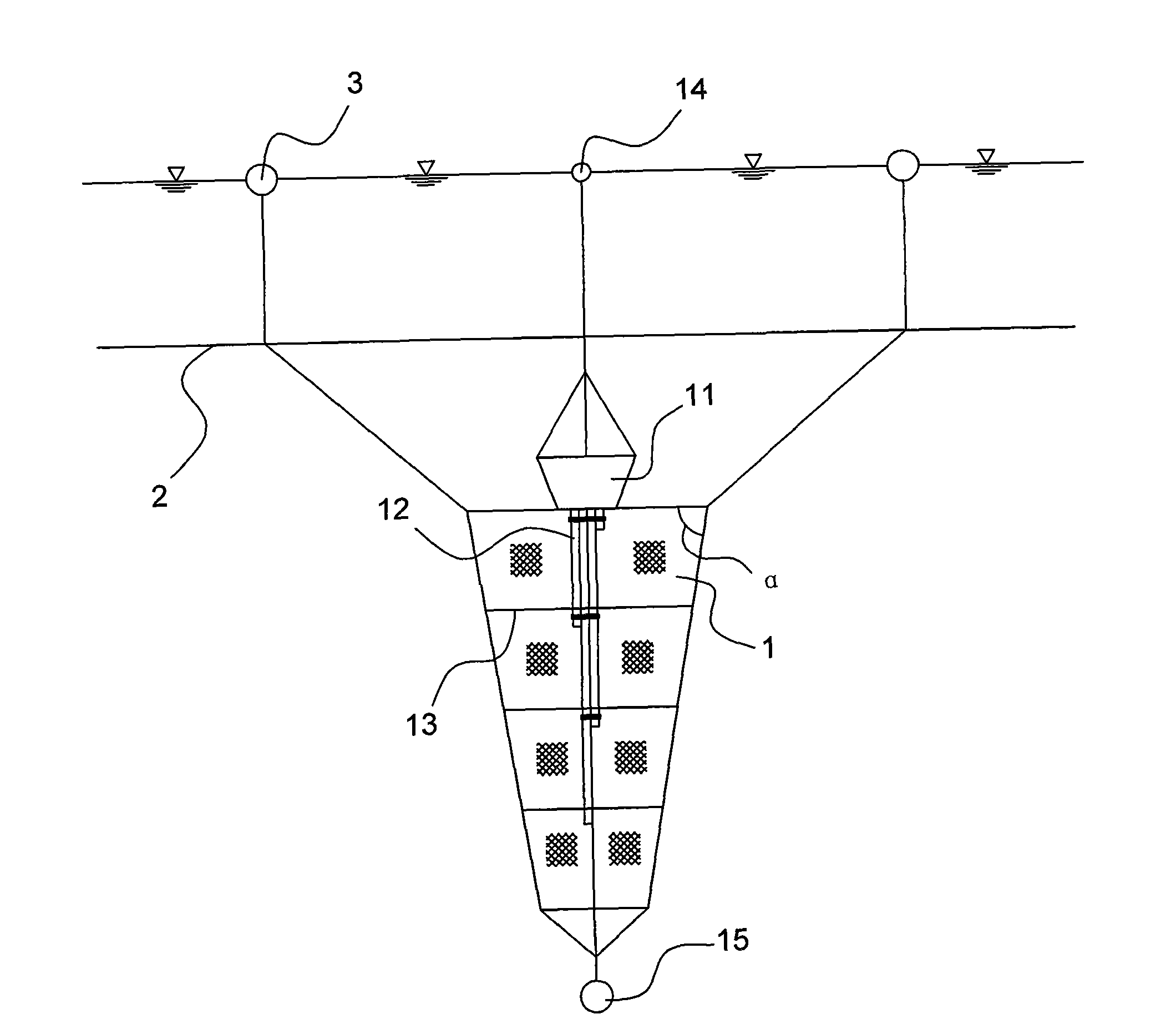 High-density octopus rearing cage