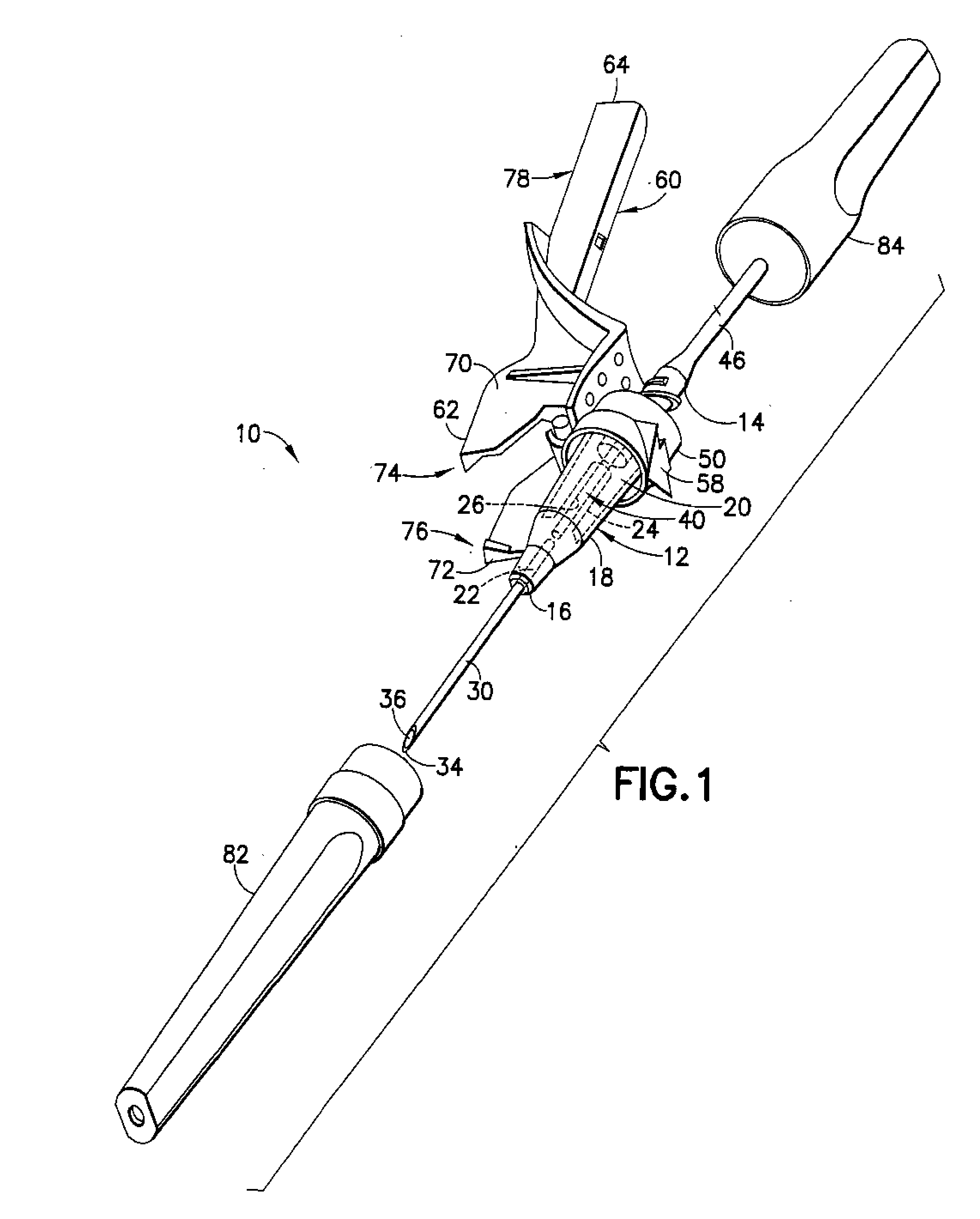 Flashback blood collection needle with needle shield