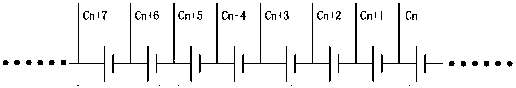 Online detection device and method for voltage of battery end of lithium battery pack