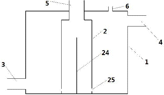 Steam generator with changeable hole areas in height direction