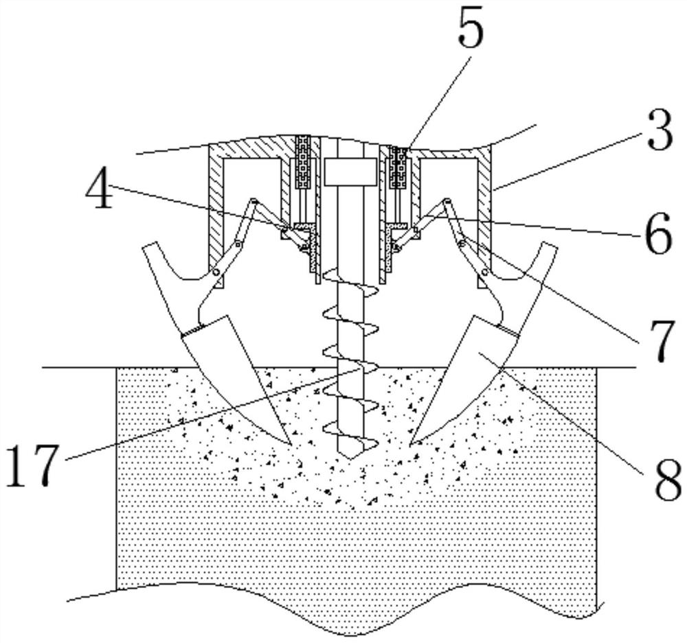 Quick pit digging planter for gardening