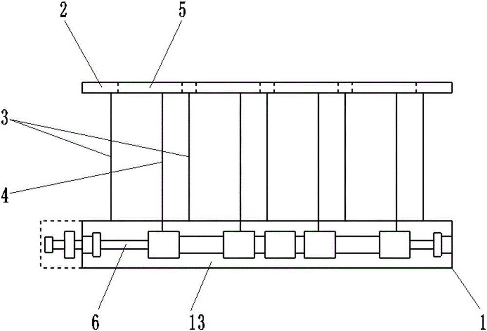 Variable-pitch fence