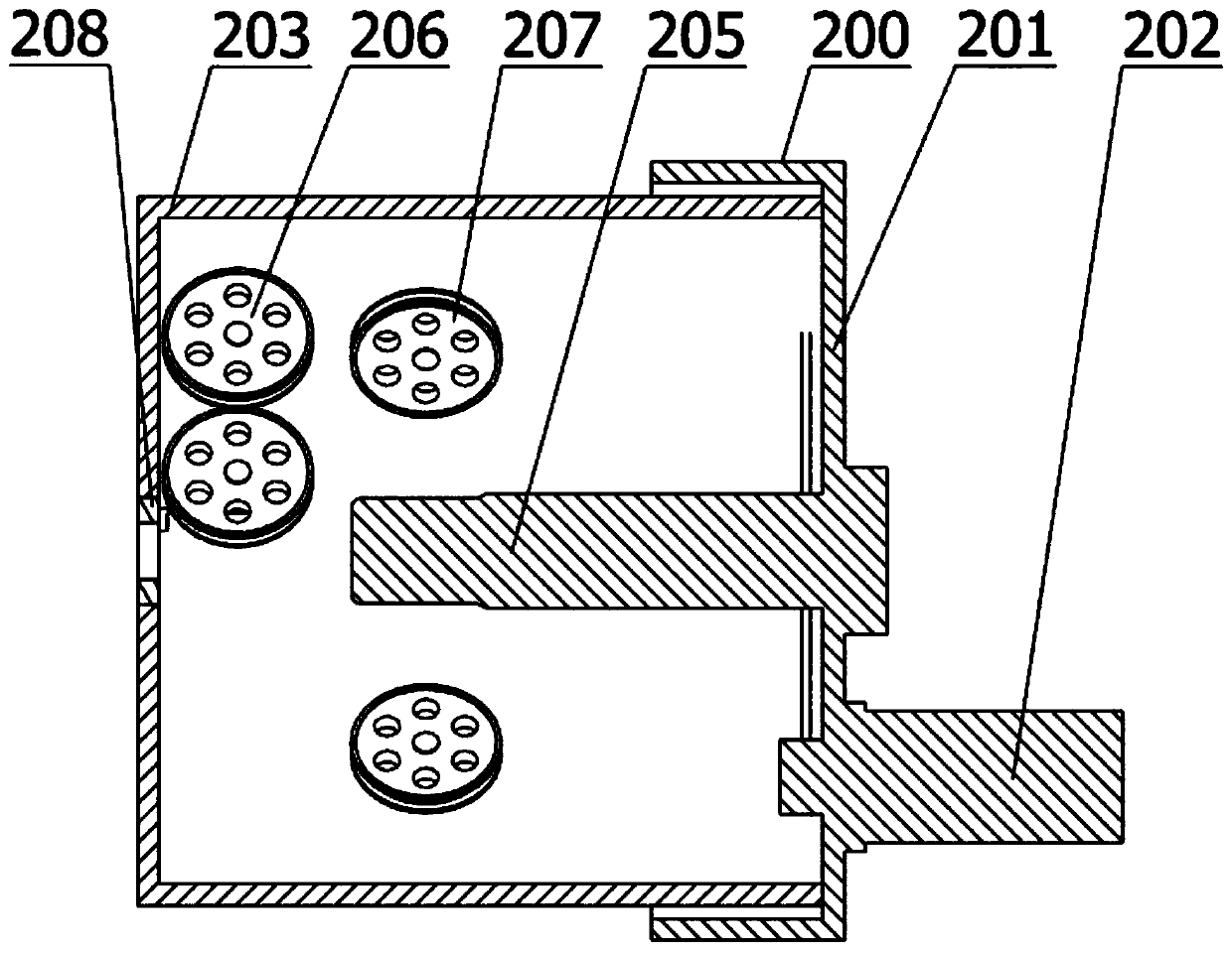 Pay-off frame and pay-off method