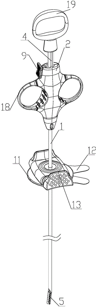 Tissue grasping forceps