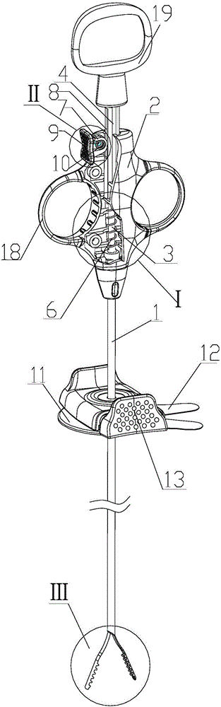 Tissue grasping forceps