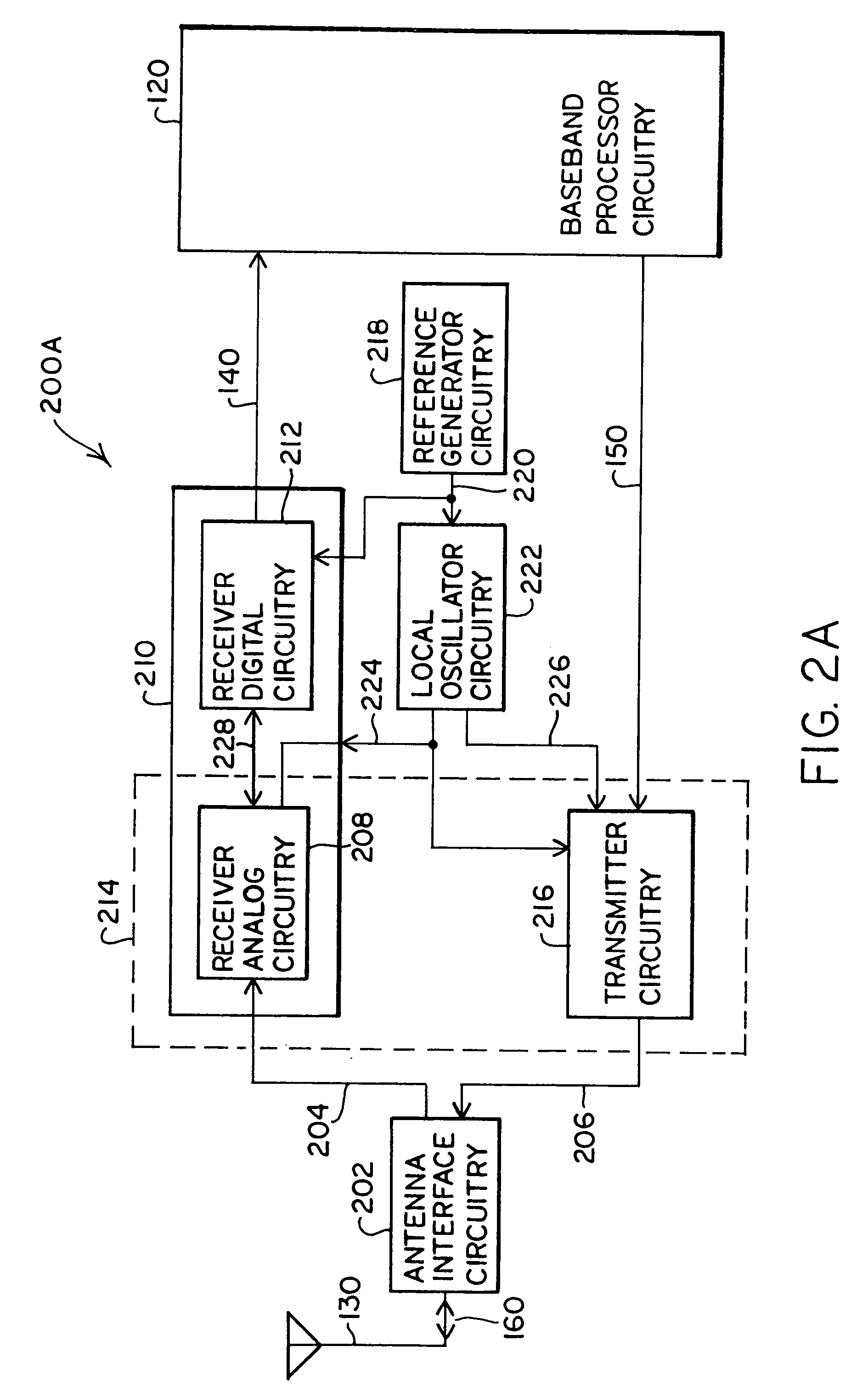 Frequency modification circuitry for use in radio-frequency communication apparatus and associated methods