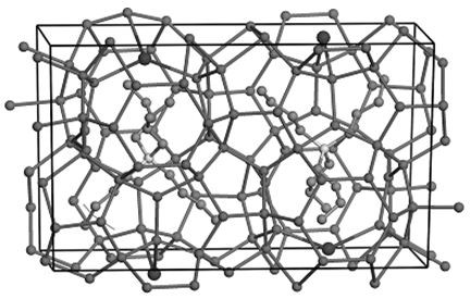 A method for simulating tbpb half-cage hydrate membrane to separate mixed gases