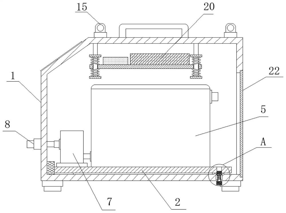 Convenient-to-use oil changing device for hydraulic control system of wind turbine generator