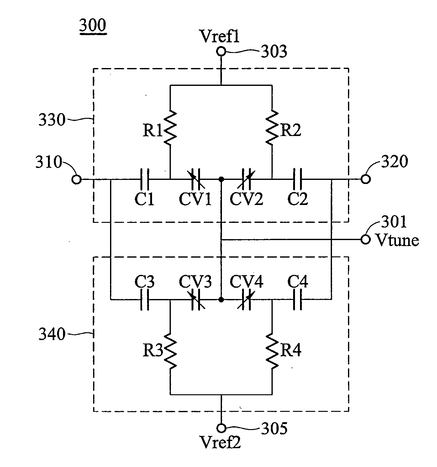 LC voltage controlled oscillator with tunable capacitance unit