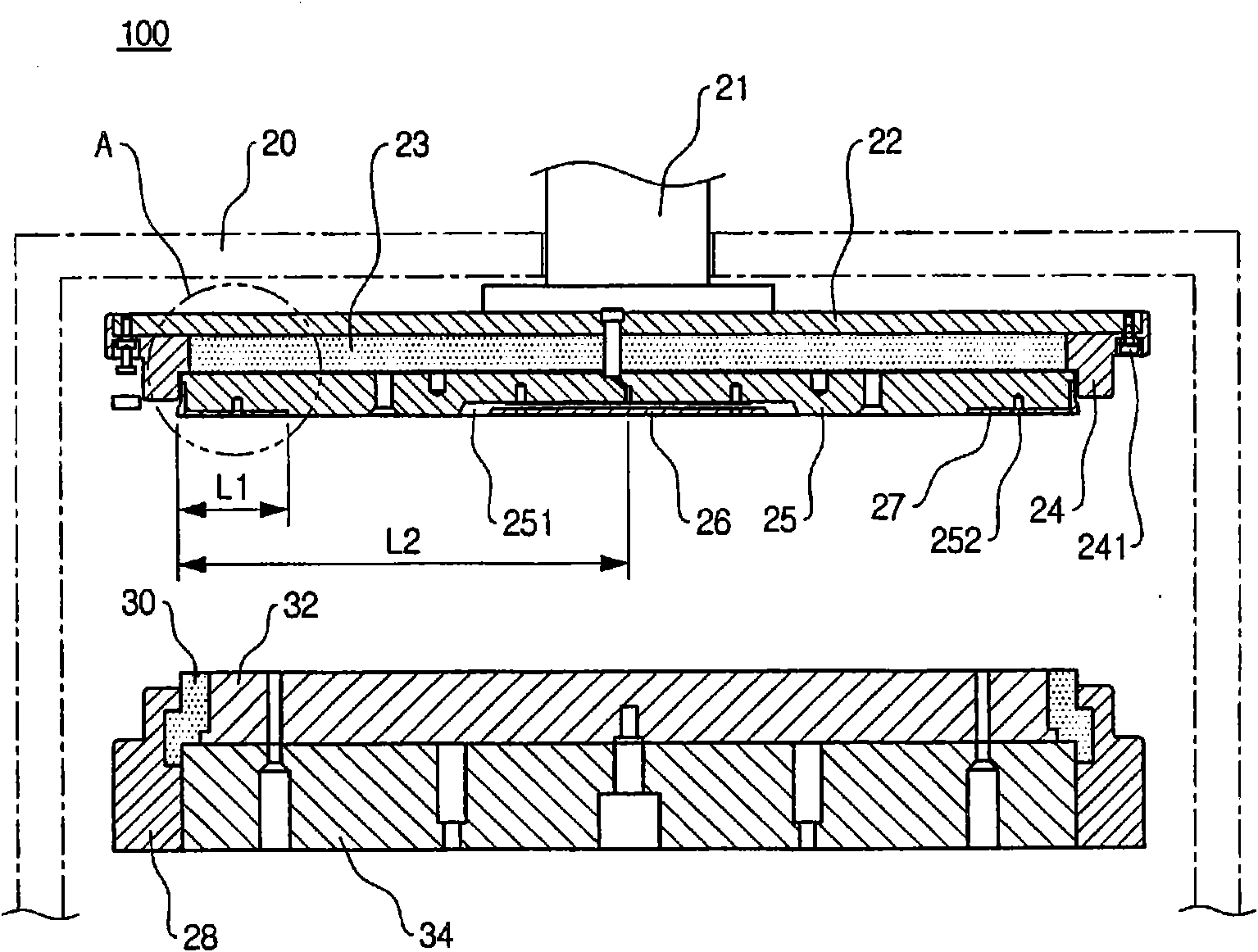 Plasma etching chamber