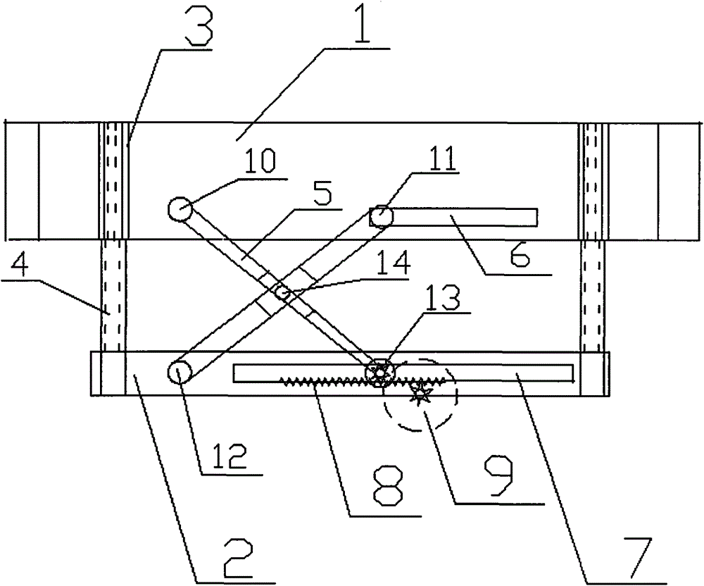 Rain blocking device of automatic control automobile rearview mirror