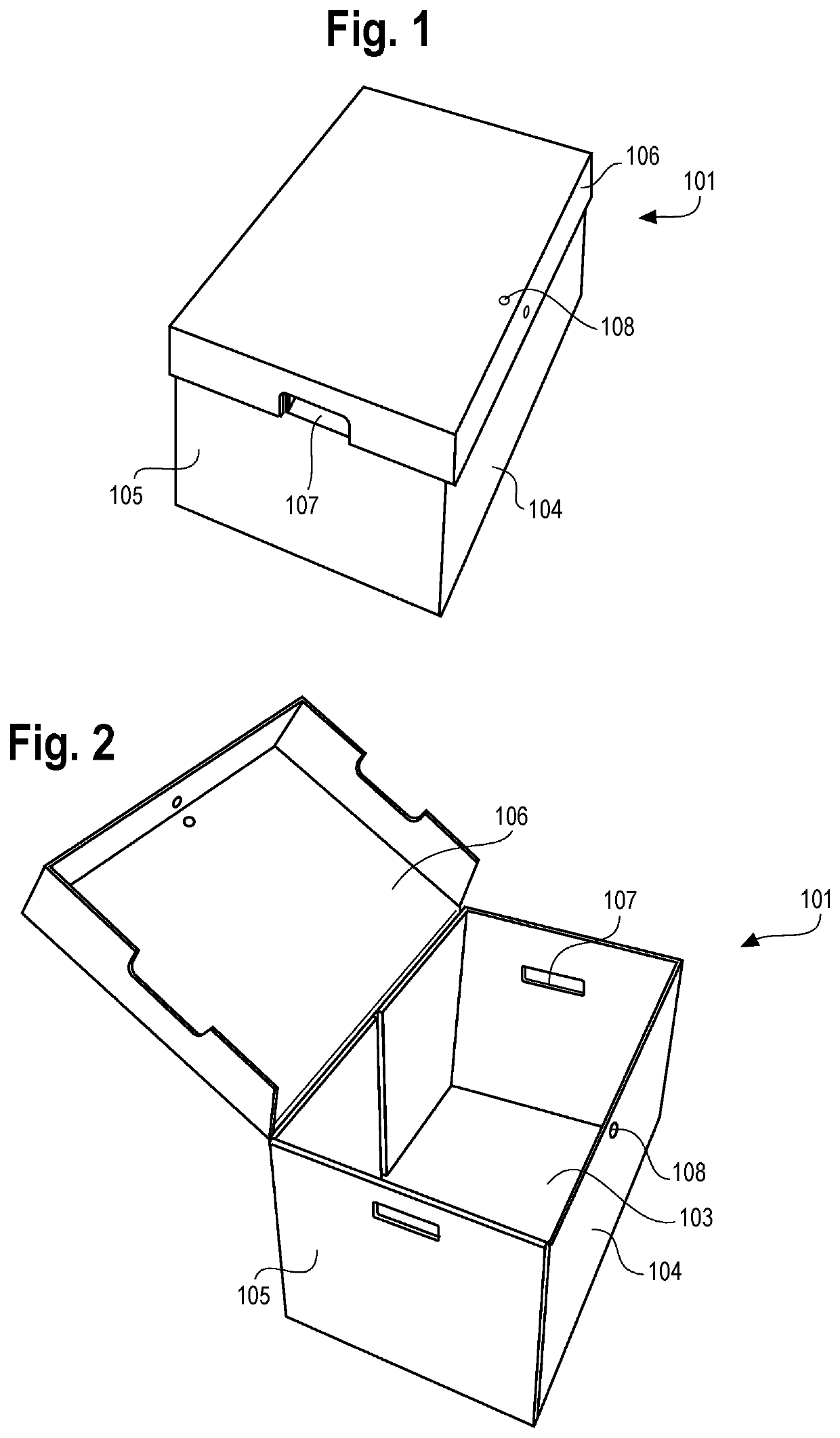 Container having improved compression strength