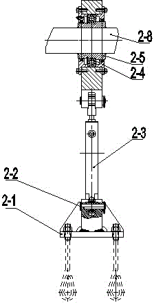 Steel angle sectional bar stacking machine and stacking method