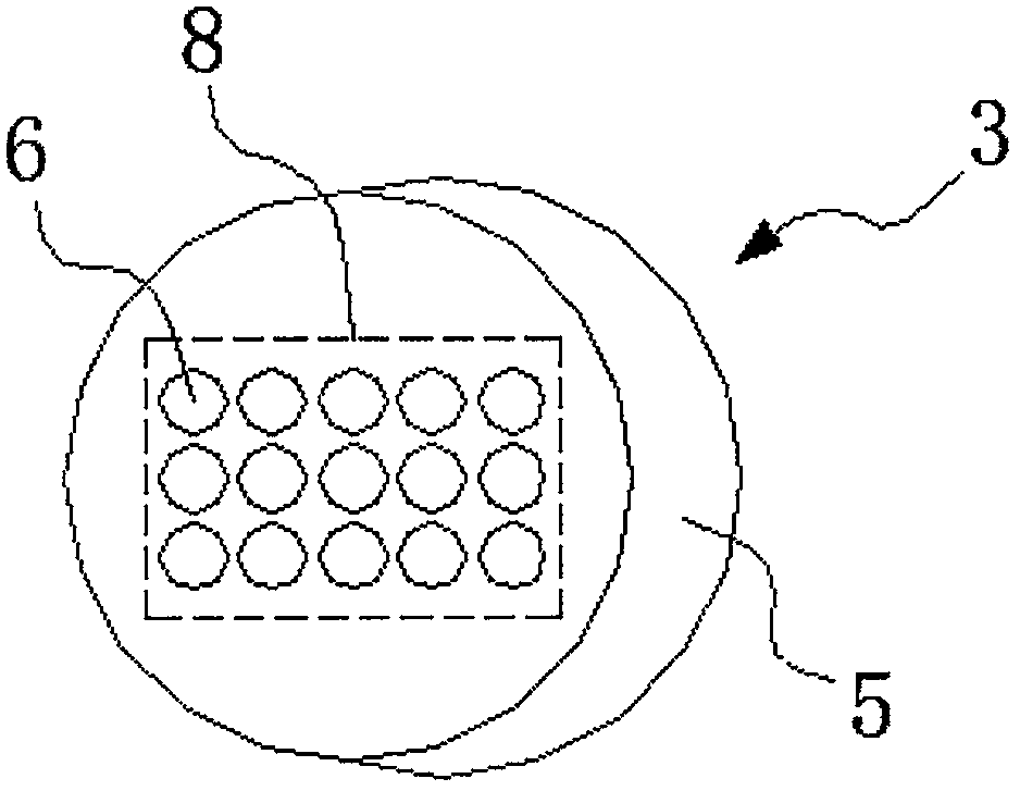 Novel spinneret plate for wet spinning non-woven fabric