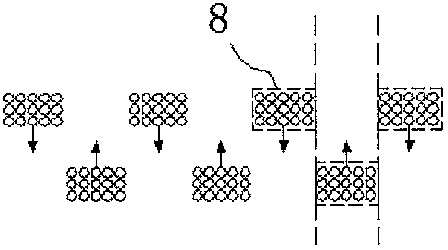 Novel spinneret plate for wet spinning non-woven fabric