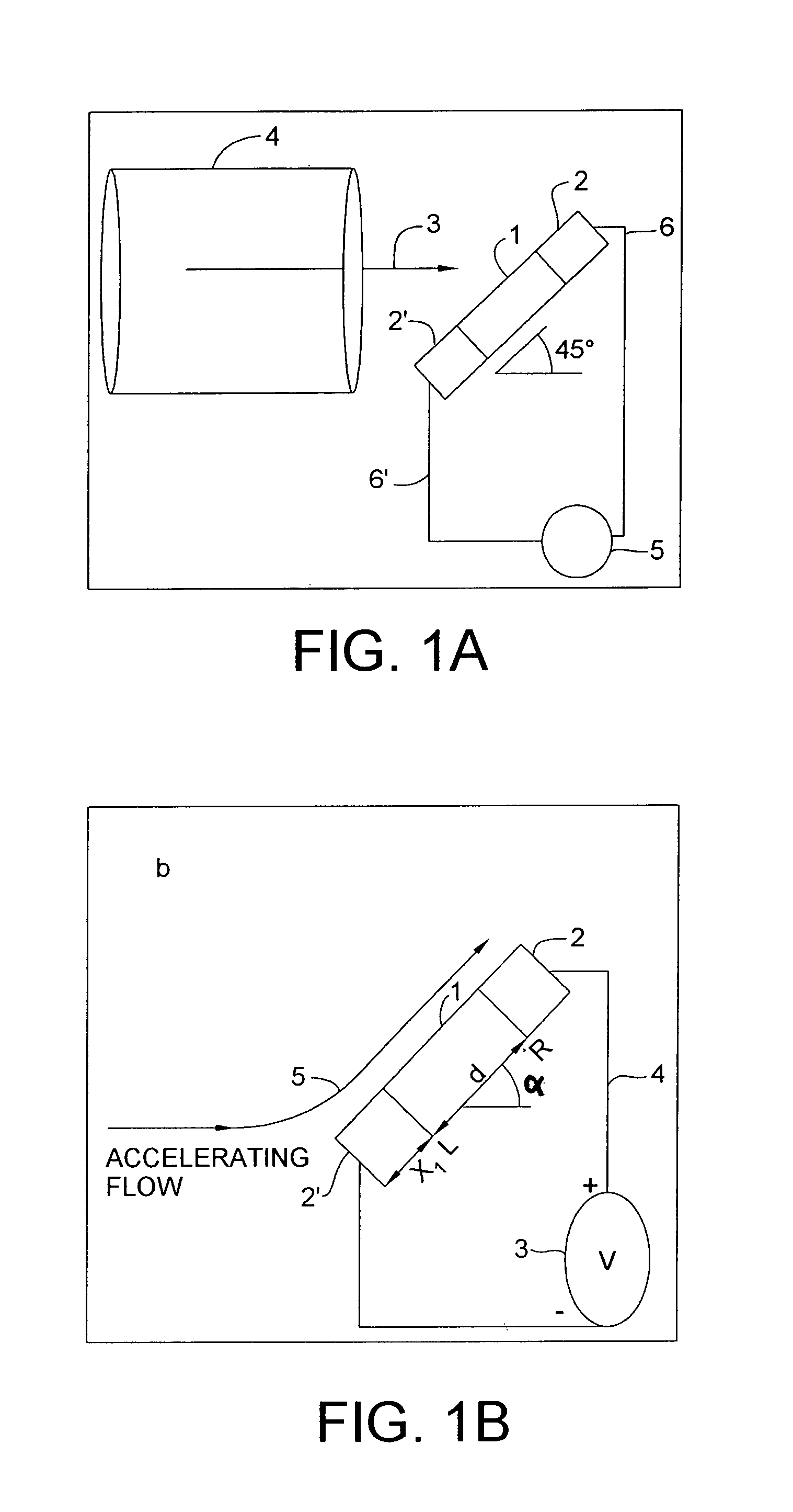 Method for measurement of gas flow velocity, method for energy conversion using gas flow over solid material, and device therefor