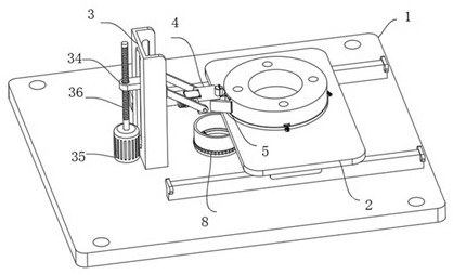 Grinding machine tool device for metal blank